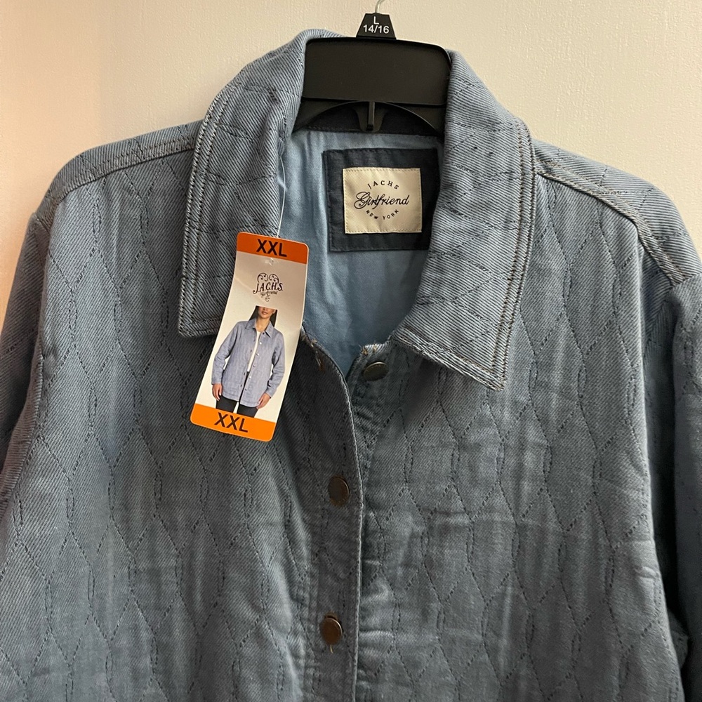 Jachs Women’s Light Blue Quilted Jacket - Picture 3 of 12